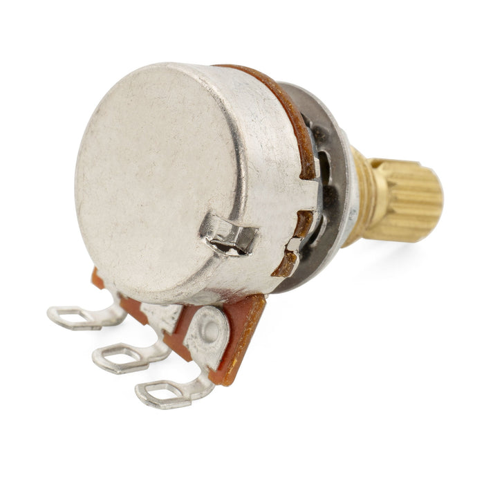 Musiclily Pro A500K Mini Potenziometer Messing Metrisch Geteilter Standard Schaft 9,5 mm Audio Drehpotentiometer für E-Gitarre Bass (Set von 10)