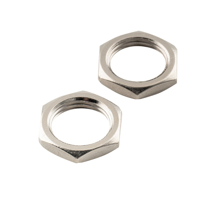 detail of musiclily pro 3 8 inch mounting hex nuts for usa thread cts pots and switchcraft jack sockets mx1937 10p