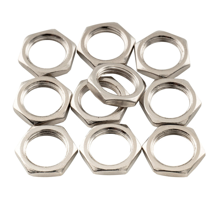 musiclily pro 3 8 inch mounting hex nuts for usa thread cts pots and switchcraft jack sockets mx1937 10p