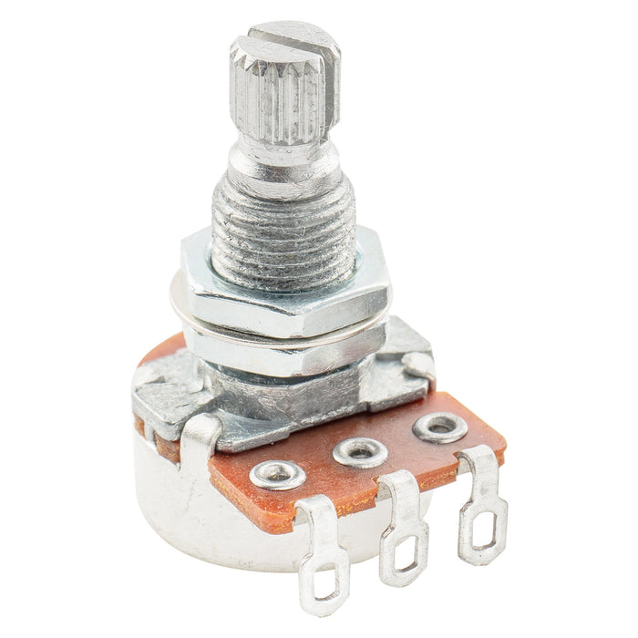 Alpha A250K Mini Pot Metric Split Standard Shaft 9.5mm Audio Taper Potentiometer for Electric Guitar Bass
