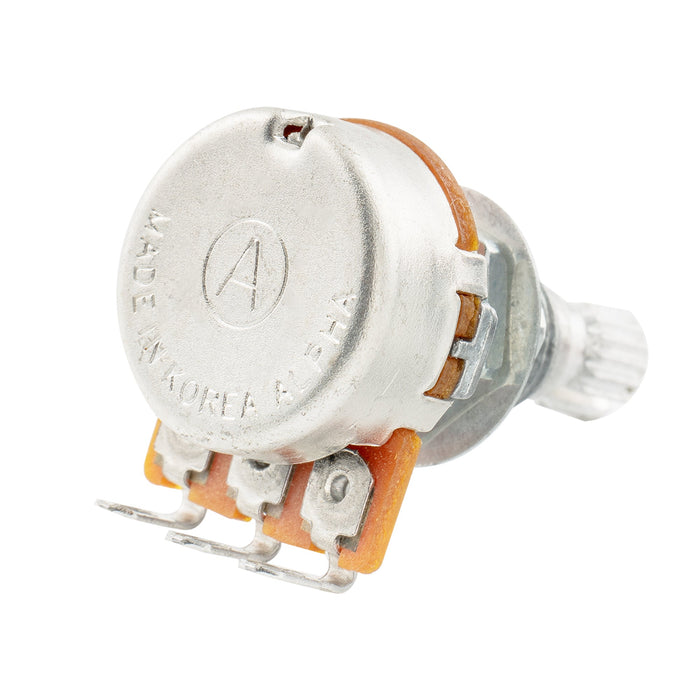 Alpha B1M Mini Pots Metric Split Standard Shaft 9.5mm Linear Taper Potentiometers for Electric Guitar Bass (Set of 10)