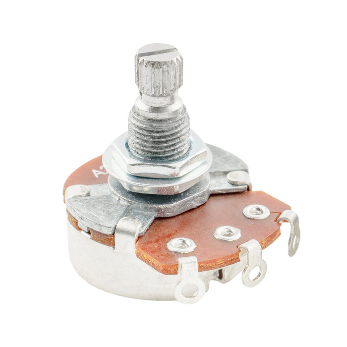 Alpha B250K Pot Metric Split Standard Shaft 9.5mm Linear Taper Potentiometer for Electric Guitar Bass