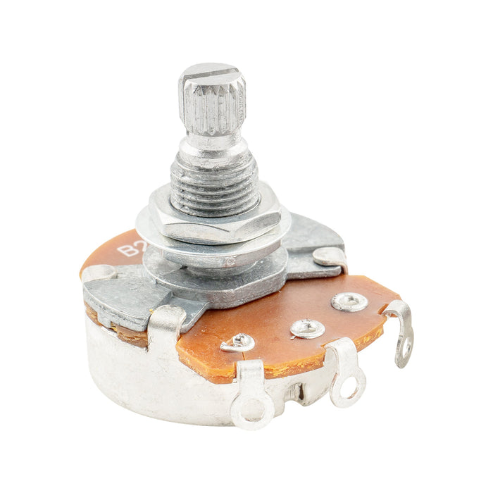 Alpha B250K Pot Metric Split Standard Shaft 9.5mm Linear Taper Potentiometer for Electric Guitar Bass