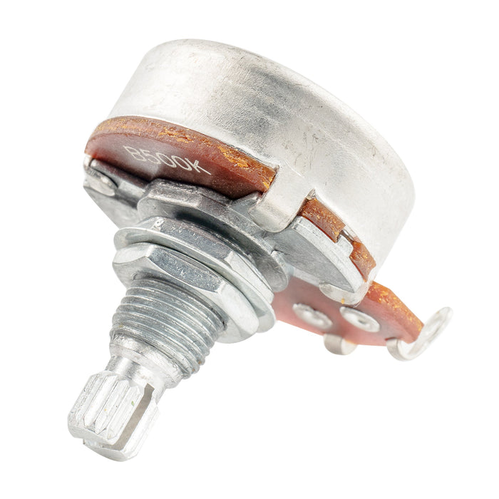 Alpha B500K Pot Metric Split Standard Shaft 9.5mm Linear Taper Potentiometer for Electric Guitar Bass