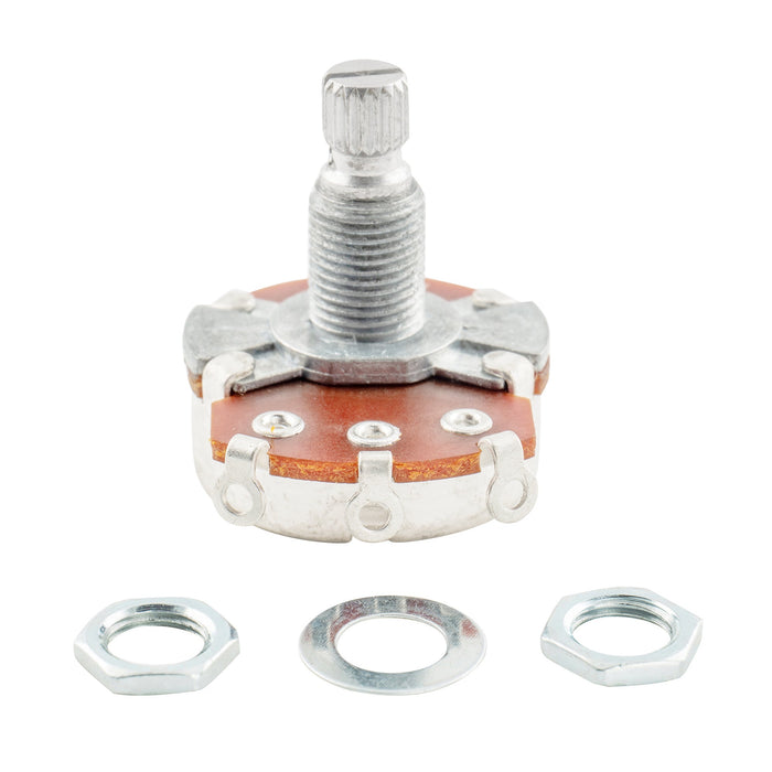 Alpha B500K Pot Metric Split Standard Shaft 9.5mm Linear Taper Potentiometer for Electric Guitar Bass