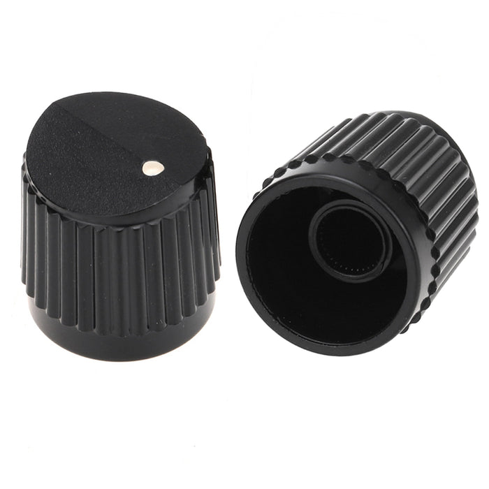 Part of musiclily pro universal fitting metric size plastic bevel top knobs for guitar or bass steinberger style mx1965 2