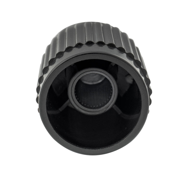 musiclily pro universal fitting metric size plastic bevel top knobs for guitar or bass steinberger style mx1965 2 details