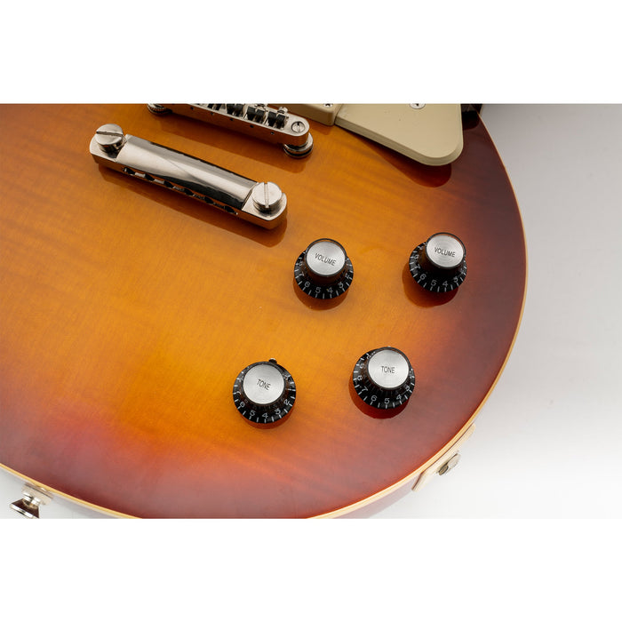 Application of musiclily pro left handed inch size fine 24 spline top hat bell knobs tone volume control knobs for usa lp sg style electric guitar 2 pcst2v mx1966 2mx1967 2p