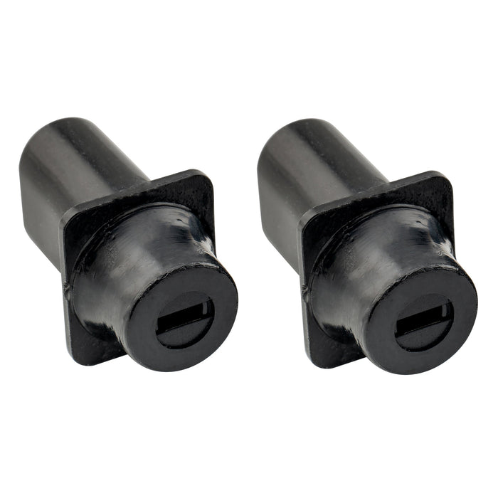 Musiclily Pro ミリ規格 トップハットスイッチチップ 3WAYピックアップセレクタースイッチノブ Import Squier Teleエレキギター用 ブラック(2個セット)