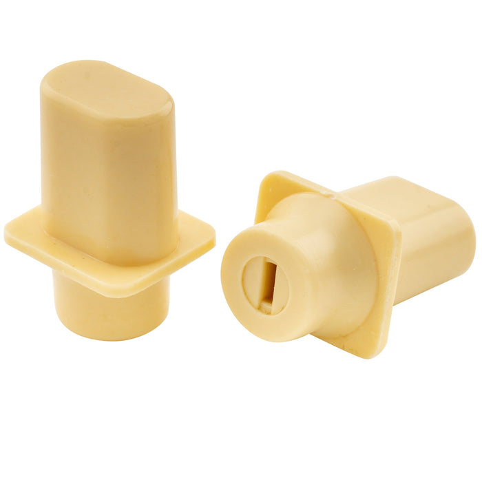 musiclily pro metric size top hat guitar switch tips 3 way pickup selector switch knobs for import squier tele style mx1971 2p, mint ivory color