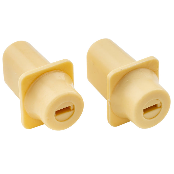 Musiclily Pro ミリ規格 トップハットスイッチチップ 3WAYピックアップセレクタースイッチノブ Import Squier Teleエレキギター用 ブラック(2個セット)