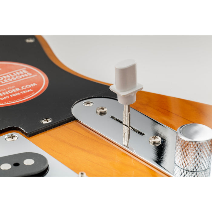 Application of musiclily pro metric size top hat guitar switch tips 3 way pickup selector switch knobs for import squier tele style mx1971 2p