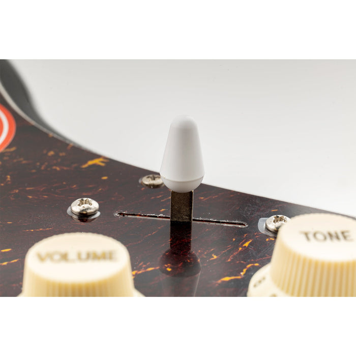 Musiclily Pro ミリ規格 5WAYスイッチチップ STレバースイッチノブ Import Stratストラトスタイルのエレキギター用 エイジドホワイト(2個セット)
