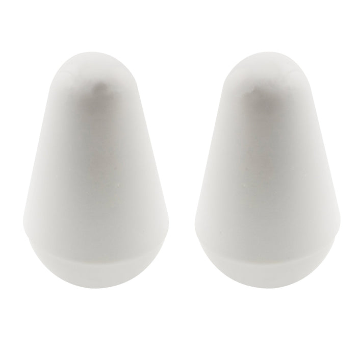 Musiclily Pro ミリ規格 5WAYスイッチチップ STレバースイッチノブ Import Stratストラトスタイルのエレキギター用 エイジドホワイト(2個セット)