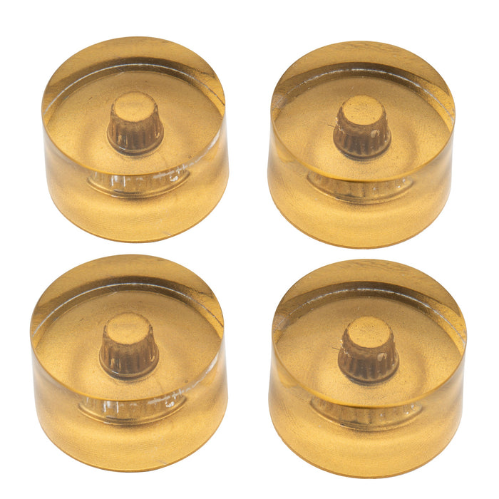 musiclily pro coarse 18 spline guitar knobs tone volume speed control knobs for imported gretsch streamliner style electric guitar mx1977 4p, gold