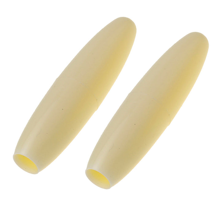 musiclily pro plastic guitar tremolo arm tips whammy bar knobs for squier strat style guitar mx1985 2p, mint ivory color