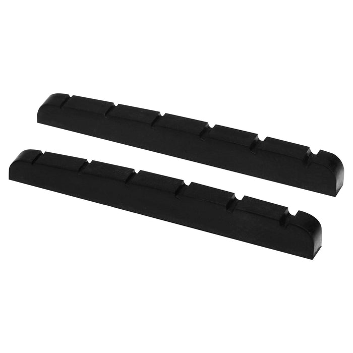 Part of musiclily pro urea resin plastic 43mm slotted strat tele electric guitar nuts flat bottom for 6 string strat tele style guitar mx1993 2p