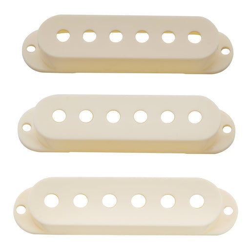 musiclily pro plastic 50 50 52mm st guitar single coil pickup covers set for import strat squier mx1996 2mx1997p
