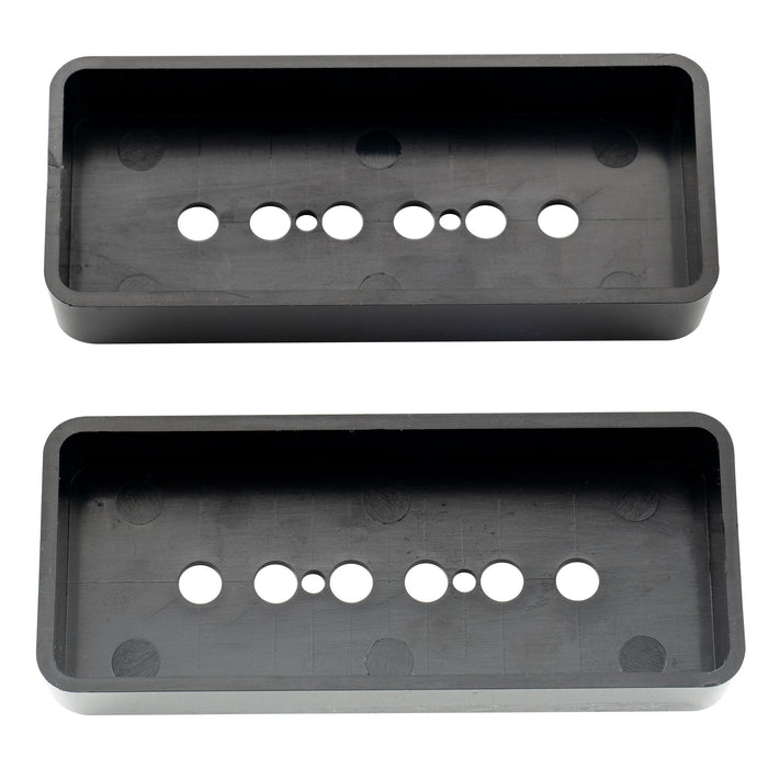 Part of musiclily pro plastic 50mm p90 soapbar guitar pickup covers for import lp sg electric guitar mx1998 2p