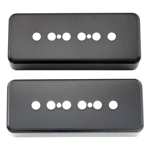 musiclily pro plastic 50mm p90 soapbar guitar pickup covers for import lp sg electric guitar mx1998 2p