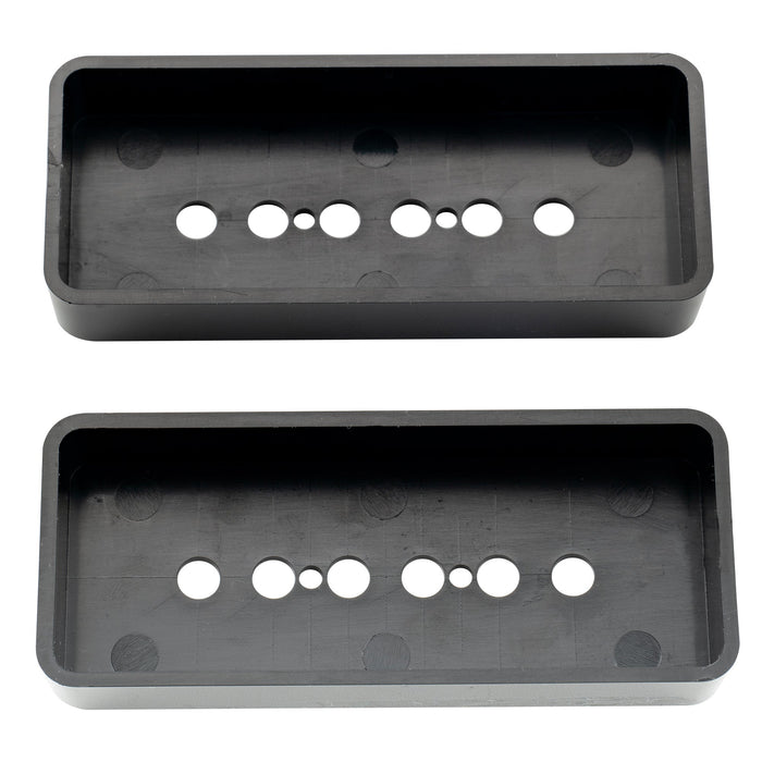 Part of musiclily pro plastic 48mm p90 soapbar guitar pickup covers for import lp sg electric guitar mx1999 2p