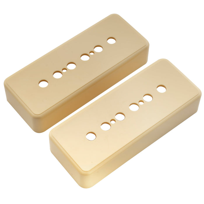 Fundas de plástico Musiclily Pro P90 Soapbar de 48 mm para pastillas de guitarra eléctrica LP SG importadas
