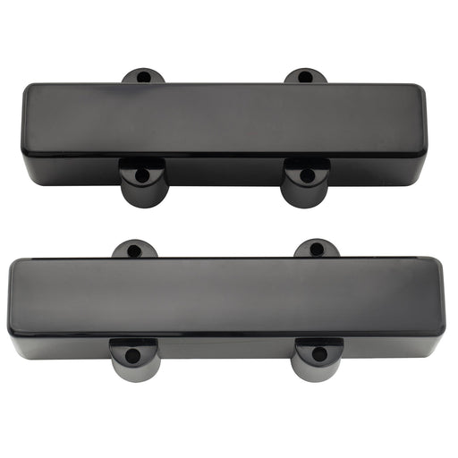 musiclily pro plastic f91 6 r95mm jazz bass pickup covers no holes set for fender j bass mx2002bkmx2003bk