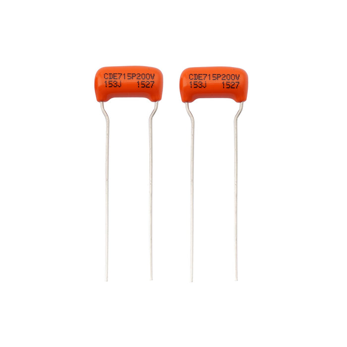 cde sprague orange drop capacitors guitar tone caps polypropylene for guitar or bass mx2010 2p, 2 pcs
