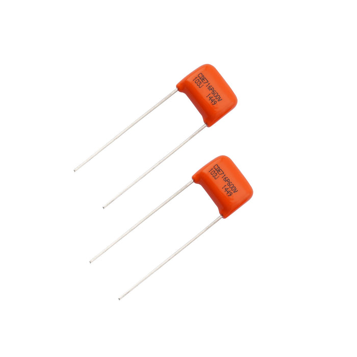 cde sprague orange drop capacitors tone caps polypropylene 716p 600v for guitar or bass mx2017 2p, 2 pcs