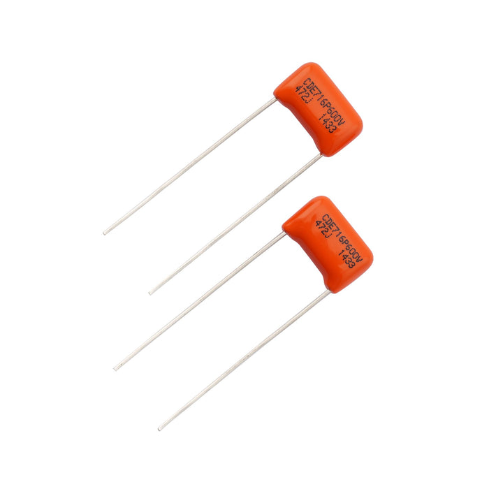 cde sprague orange drop capacitors tone caps polypropylene 716p 600v for guitar or bass mx2017 2p, 2 pcs
