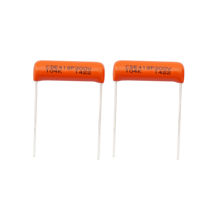 cde sprague orange drop capacitors tone caps for guitar or bass 033uf 1uf 47uf 047uf mx2029 2p, 2 pcs