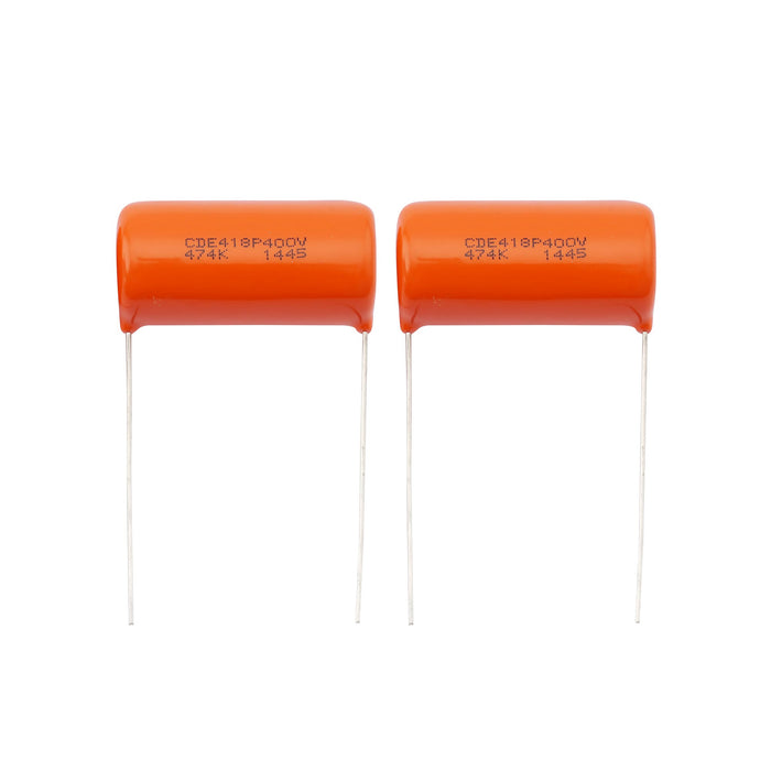 cde sprague orange drop capacitors tone caps for guitar or bass 033uf 1uf 47uf 047uf mx2029 2p, 2 pcs