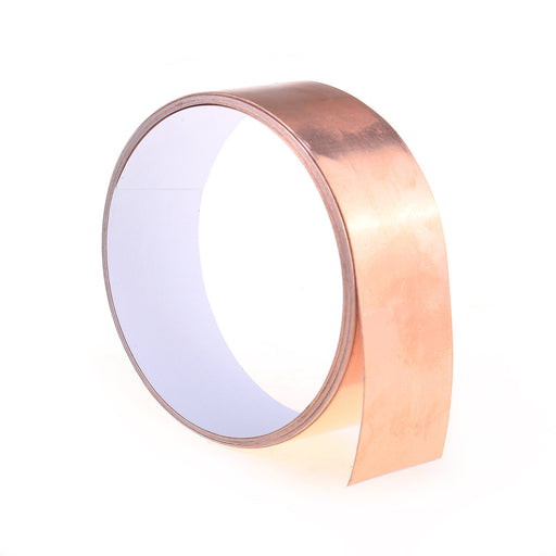 copper foil tape with double conductive adhesive for guitar bass and emi shielding crafts grounding mx2046p