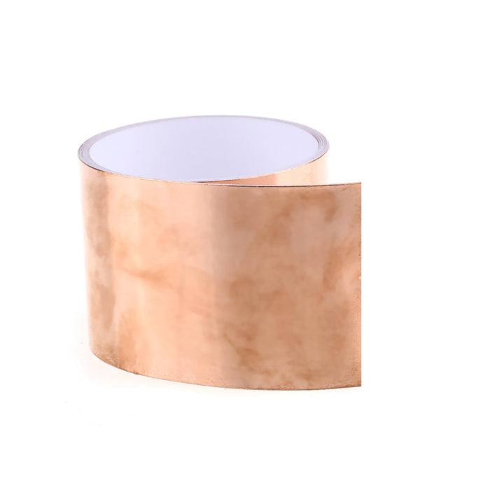 copper foil tape with double conductive adhesive for guitar bass and emi shielding crafts grounding mx2046p
