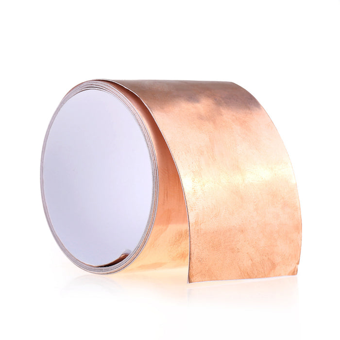 copper foil tape with double conductive adhesive for guitar bass and emi shielding crafts grounding mx2046p