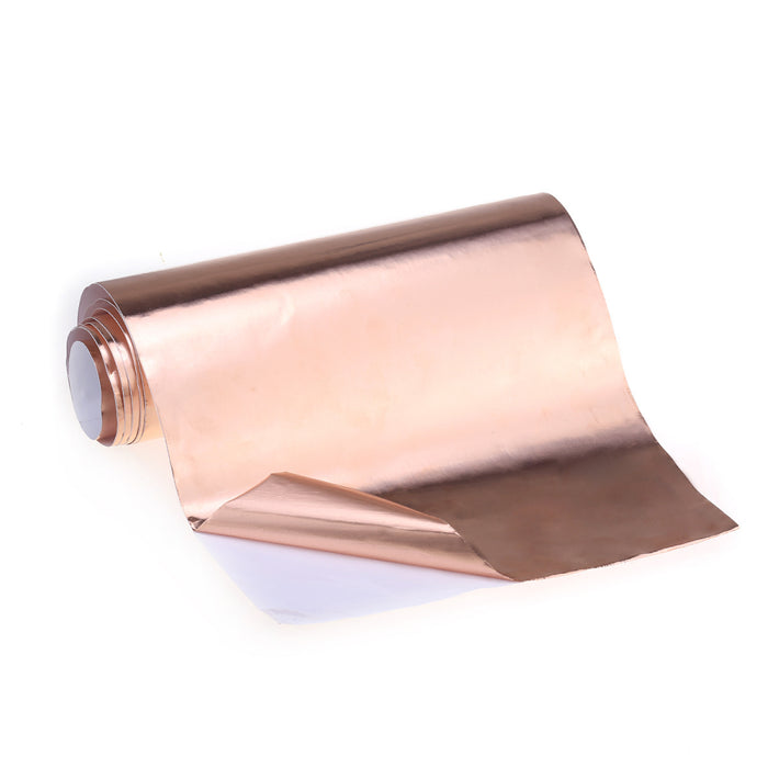 copper foil tape with double conductive adhesive for guitar bass and emi shielding crafts grounding mx2046p