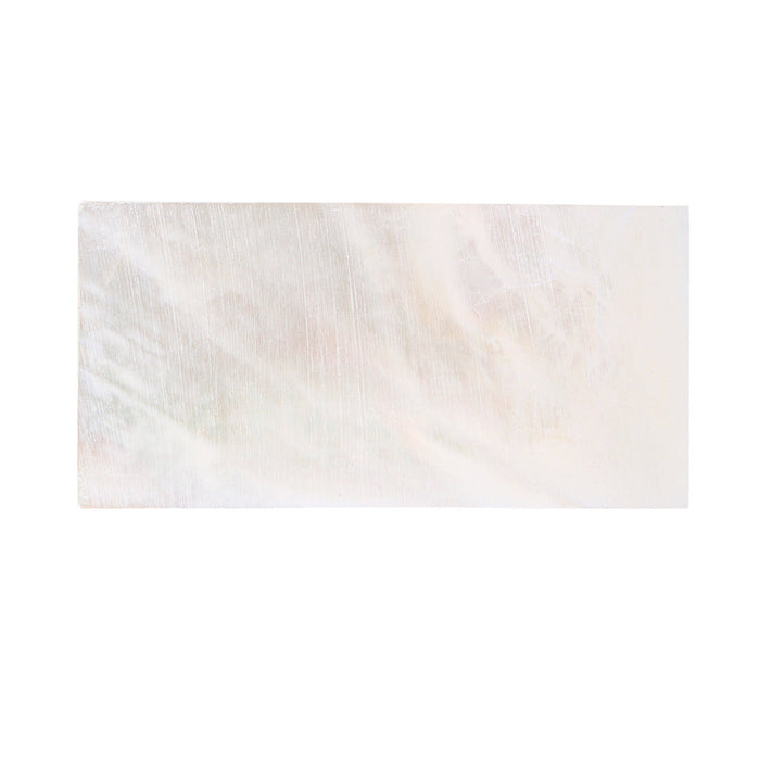detail of musiclily pro natural mother of pearl guitar inlay material blank sheet 50x25x2mm white pearl mx2051wp