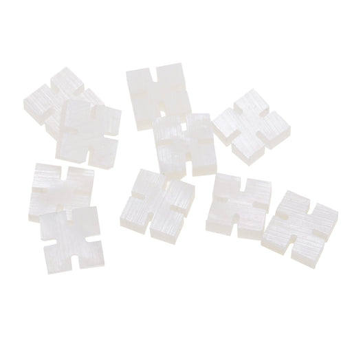 musiclily pro natural mother of pearl diamonds snowflake guitar fretboard inlay dots mx2053wp 10p