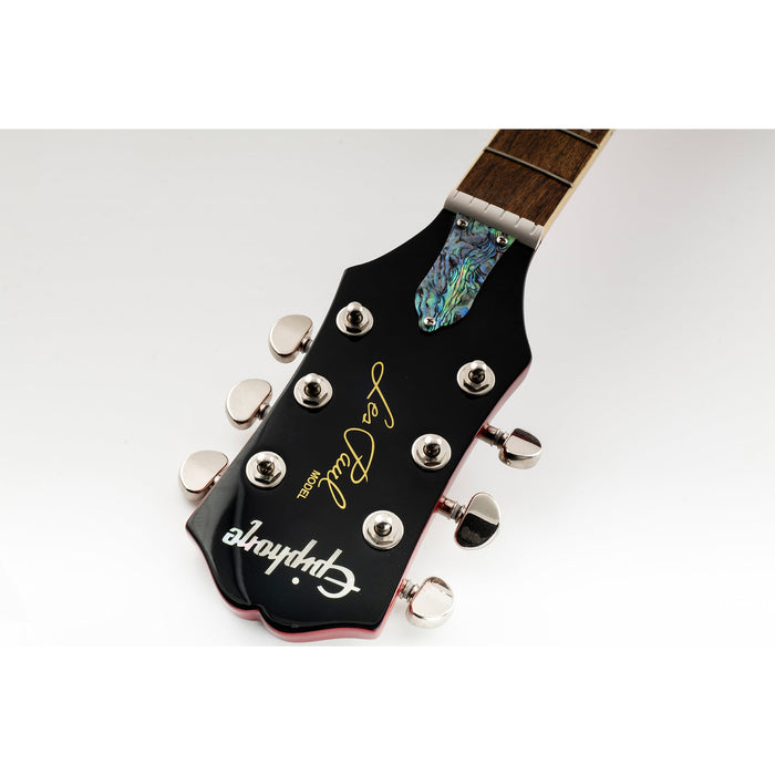 Application of musiclily pro 3 hole guitar truss rod cover for china made epiphone lp style guitar natural mother of pearl natural paua abalone shell mx2061p