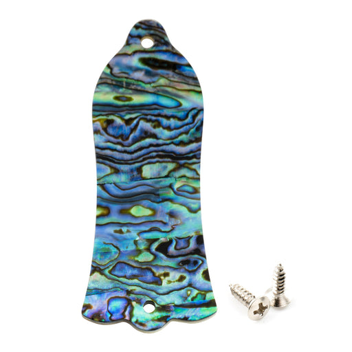 musiclily pro 2 hole guitar truss rod cover for usa made lp style guitar natural paua abalone shell mother of pearl mx2062p