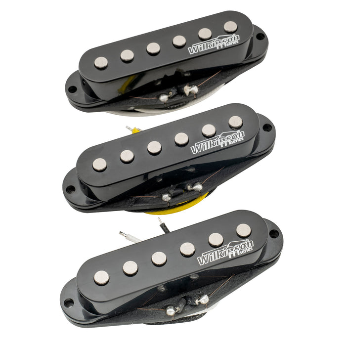wilkinson m series high output alnico 5 st single coil pickups set for strat style electric guitar mx2065bkmx2066bkmx2067bk