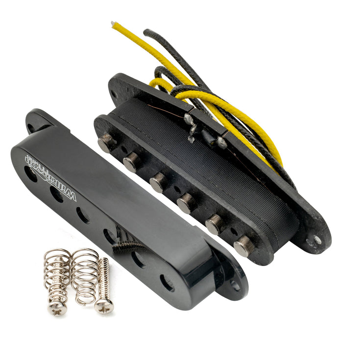 wilkinson m series high output alnico 5 st single coil middle pickup for strat style electric guitar mx2066bk details