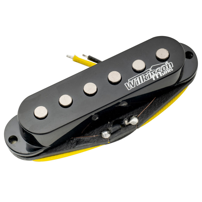 wilkinson m series high output alnico 5 st single coil middle pickup for strat style electric guitar mx2066bk
