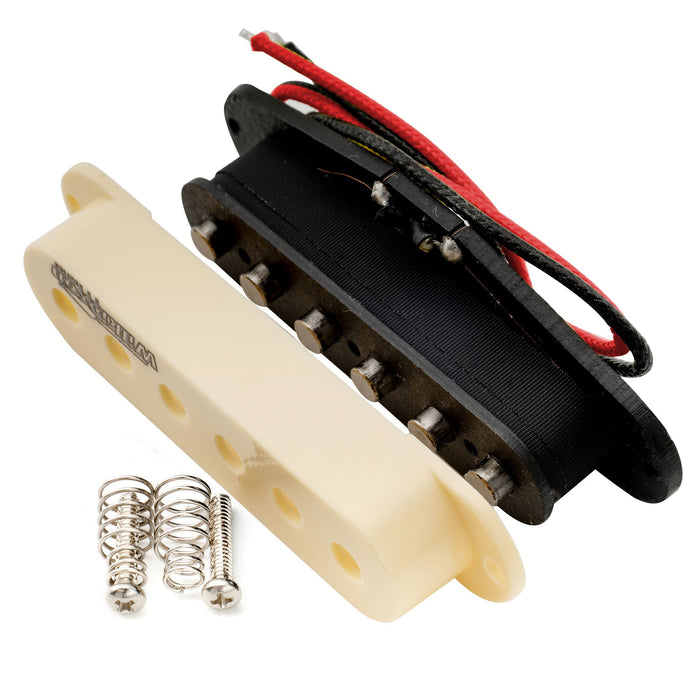 Wilkinson M Series 高出力 アルニコ5 ST シングルコイルミドルピックアップ Stratストラトエレキギター用 ブラック