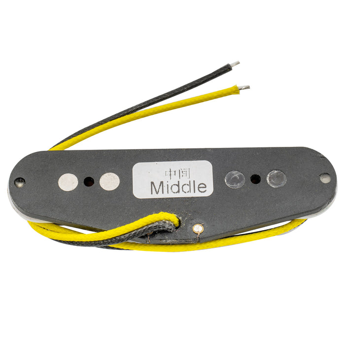 Wilkinson M Series 高出力 アルニコ5 ST シングルコイルミドルピックアップ Stratストラトエレキギター用 ブラック