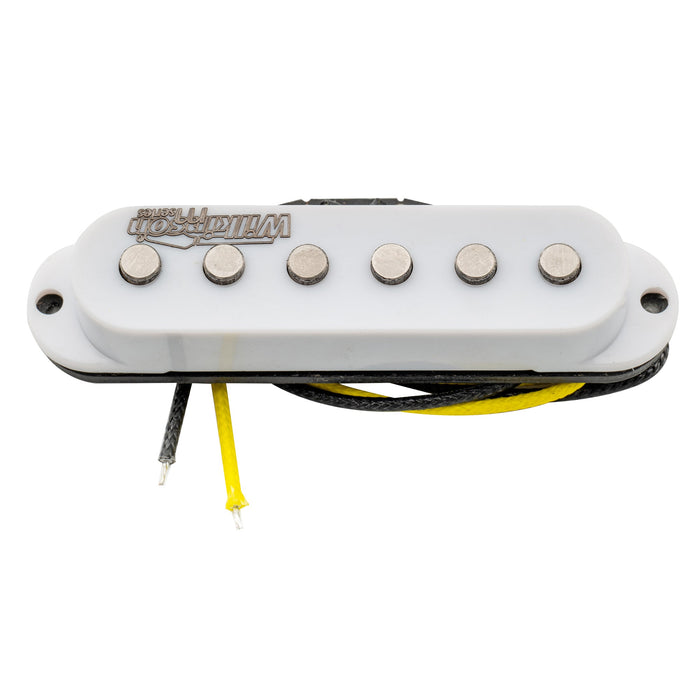 Wilkinson M Series 高出力 アルニコ5 ST シングルコイルミドルピックアップ Stratストラトエレキギター用 ブラック