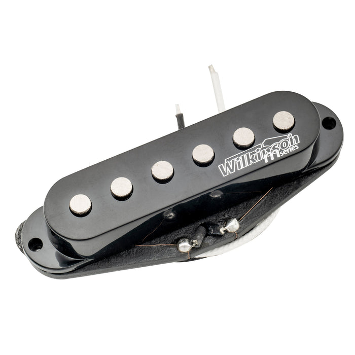 wilkinson m series high output alnico 5 st single coil bridge pickup for strat style electric guitar mx2067bk