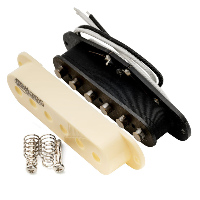 Wilkinson M Series 高出力 アルニコ5 ST シングルコイルブリッジピックアップ Stratストラトエレキギター用 ブラック