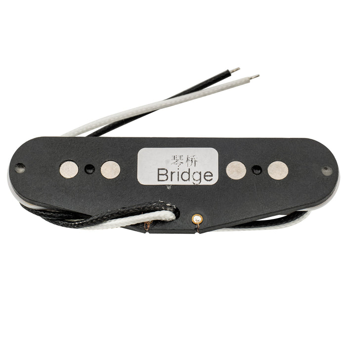 Wilkinson M Series 高出力 アルニコ5 ST シングルコイルブリッジピックアップ Stratストラトエレキギター用 ブラック