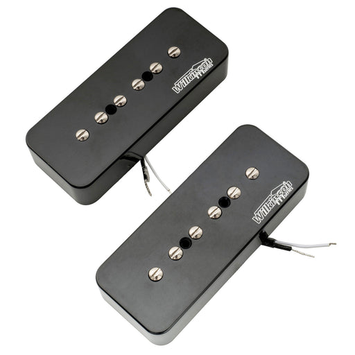 wilkinson m series alnico 5 p90 soapbar pickups neck and bridge set for lp sg style electric guitar mx2070mx2071p